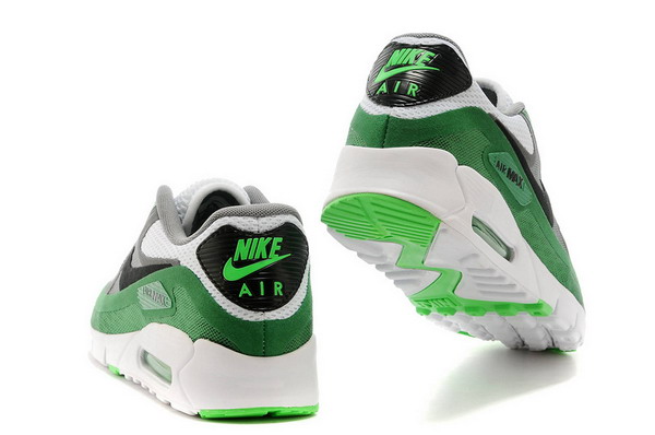 Air Max 90 Breathe Mens Shoe White / Black / Grey / Green